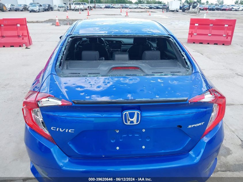 2019 Honda Civic Sport VIN: 2HGFC2F84KH551722 Lot: 39620646
