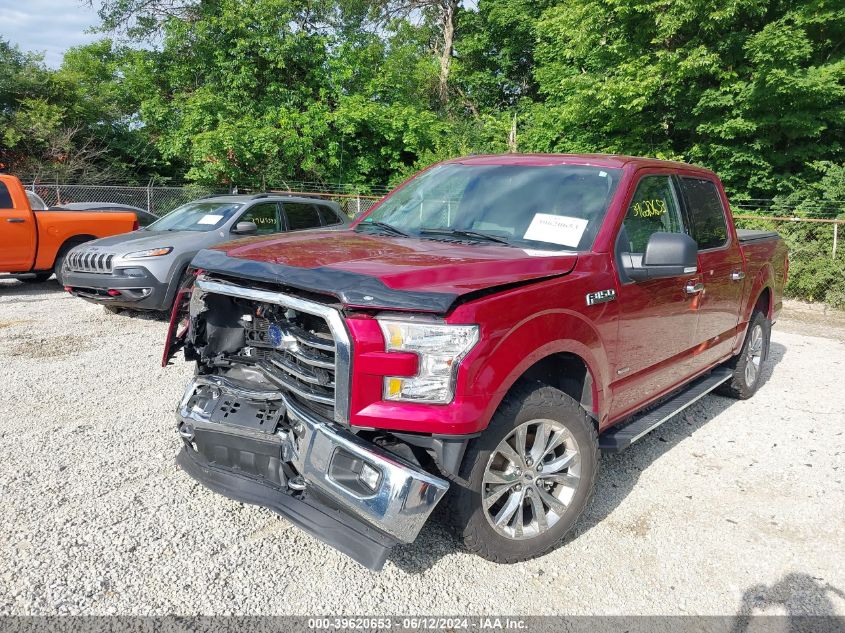 2017 Ford F-150 Xlt VIN: 1FTEW1EG3HFB40455 Lot: 39620653