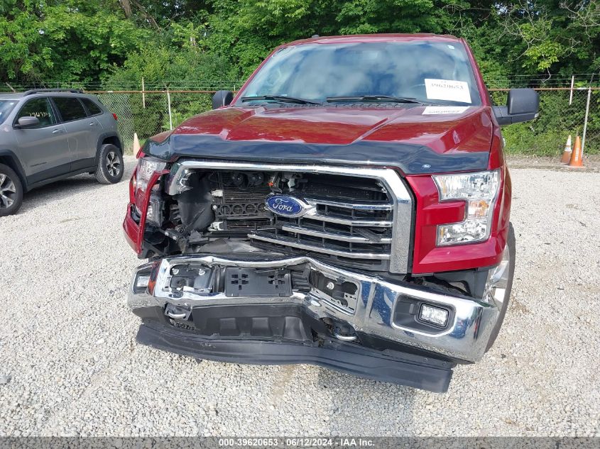 2017 Ford F-150 Xlt VIN: 1FTEW1EG3HFB40455 Lot: 39620653