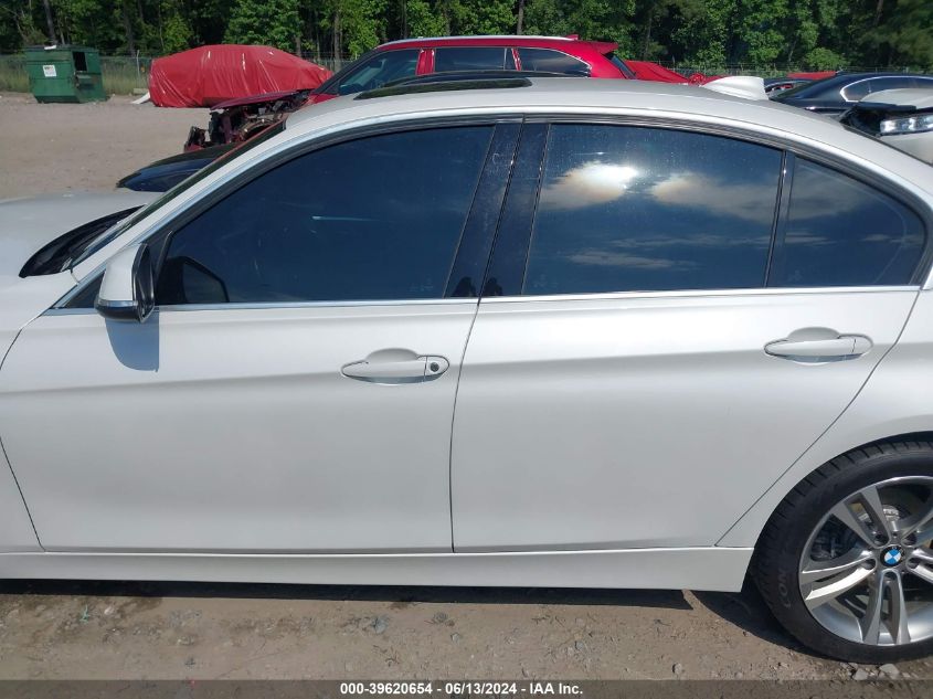 2017 BMW 330I VIN: WBA8B9G54HNU09665 Lot: 39620654