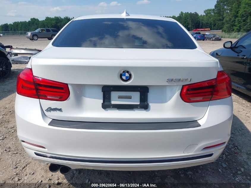 2017 BMW 330I VIN: WBA8B9G54HNU09665 Lot: 39620654