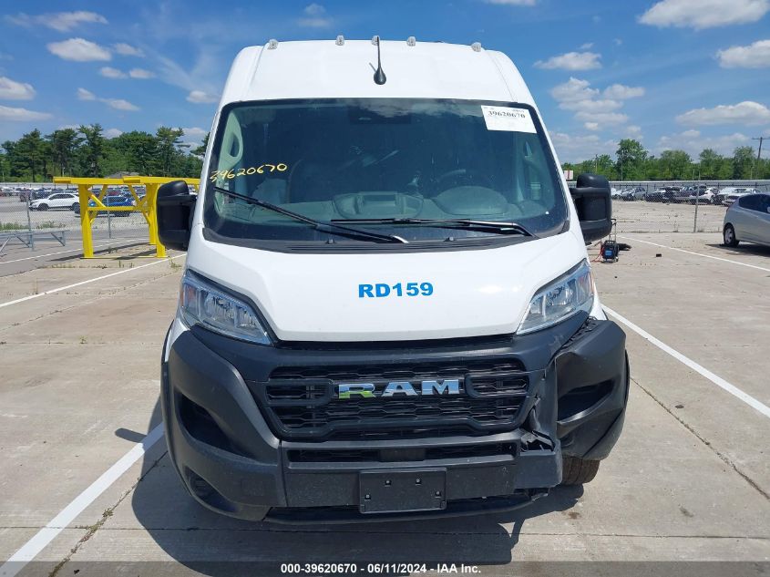 2023 Ram Promaster 2500 High Roof 159 Wb VIN: 3C6LRVDG1PE578852 Lot: 39620670