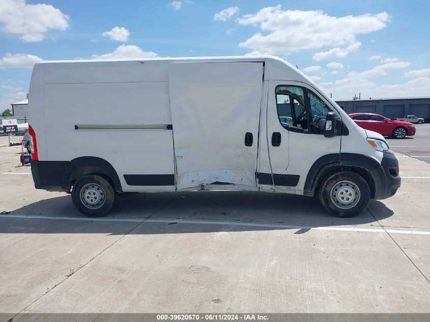 2023 Ram Promaster 2500 High Roof 159 Wb VIN: 3C6LRVDG1PE578852 Lot: 39620670