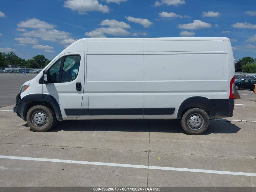 2023 Ram Promaster 2500 High Roof 159 Wb VIN: 3C6LRVDG1PE578852 Lot: 39620670