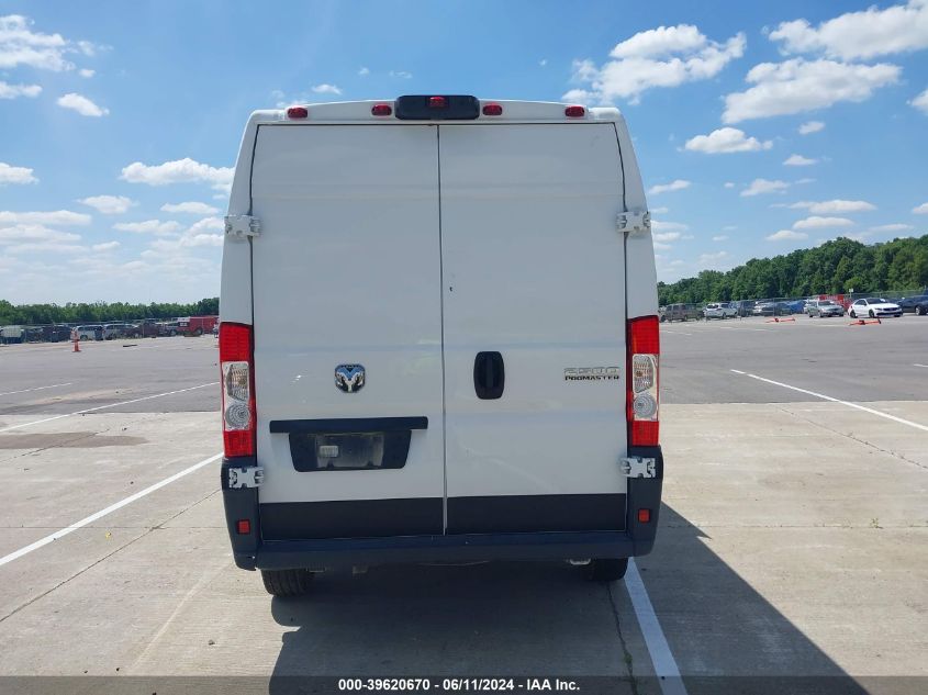 2023 Ram Promaster 2500 High Roof 159 Wb VIN: 3C6LRVDG1PE578852 Lot: 39620670