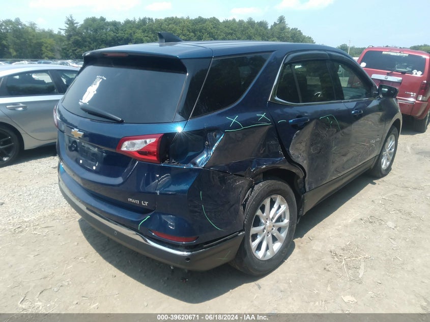 VIN 3GNAXUEVXLL105185 2020 CHEVROLET EQUINOX AWD LT 1.5L TURBO