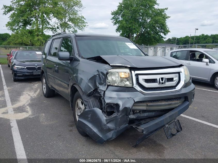2011 Honda Pilot Ex-L VIN: 5FNYF4H73BB014926 Lot: 39620675
