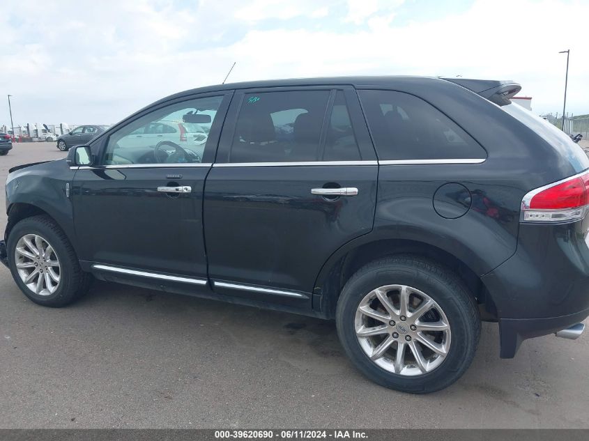 2013 Lincoln Mkx VIN: 2LMDJ8JK8DBL29224 Lot: 39620690