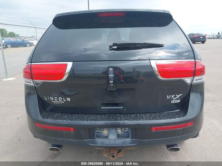 2013 Lincoln Mkx VIN: 2LMDJ8JK8DBL29224 Lot: 39620690