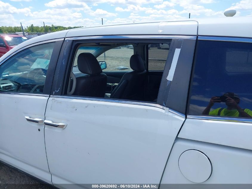 2011 Honda Odyssey Ex-L VIN: 5FNRL5H69BB038772 Lot: 39620692