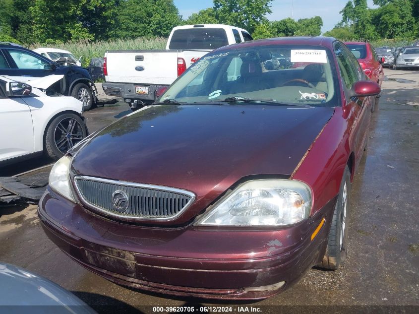 2005 Mercury Sable Ls VIN: 1MEFM55SX5A608565 Lot: 39620705