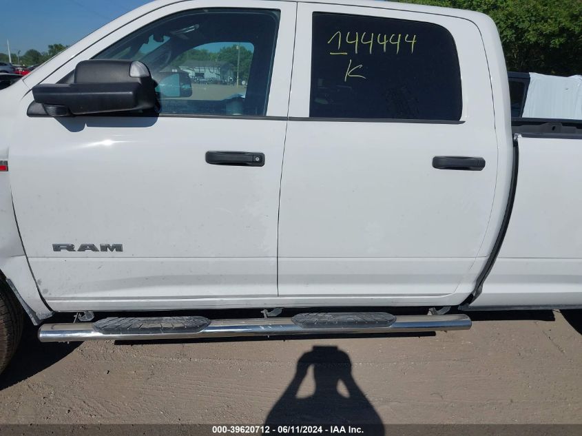 2022 Ram 2500 Tradesman 4X4 8' Box VIN: 3C6UR5HJ3NG144444 Lot: 39620712