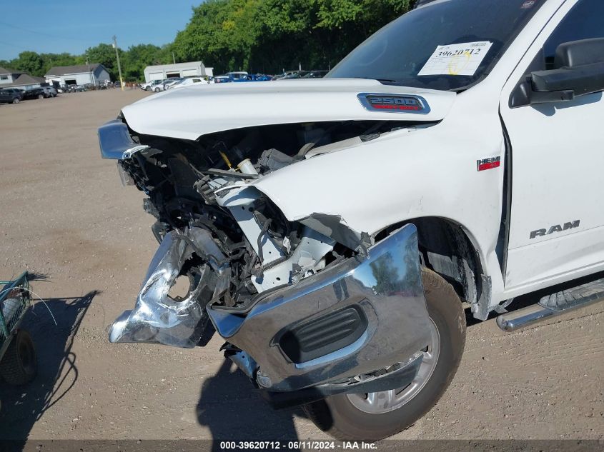 2022 Ram 2500 Tradesman 4X4 8' Box VIN: 3C6UR5HJ3NG144444 Lot: 39620712