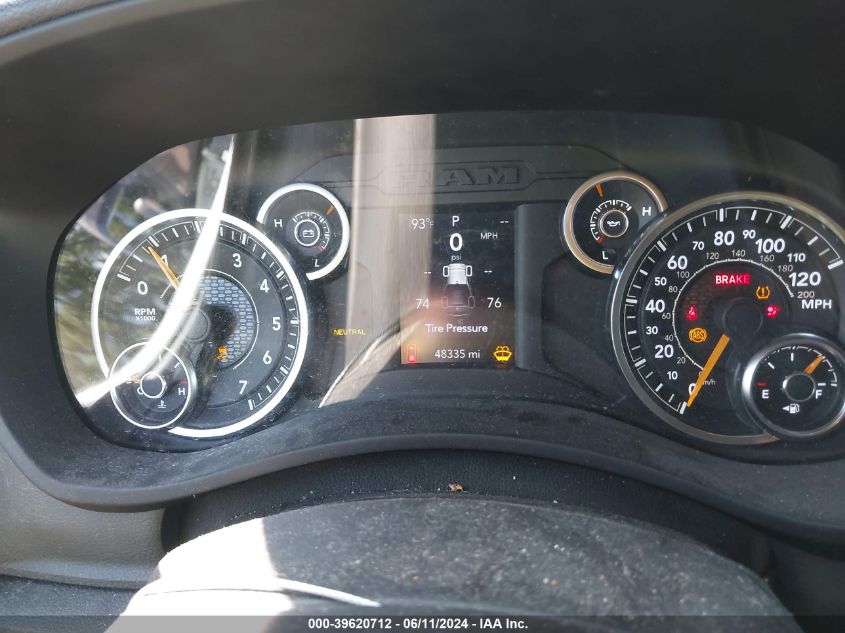 2022 Ram 2500 Tradesman 4X4 8' Box VIN: 3C6UR5HJ3NG144444 Lot: 39620712