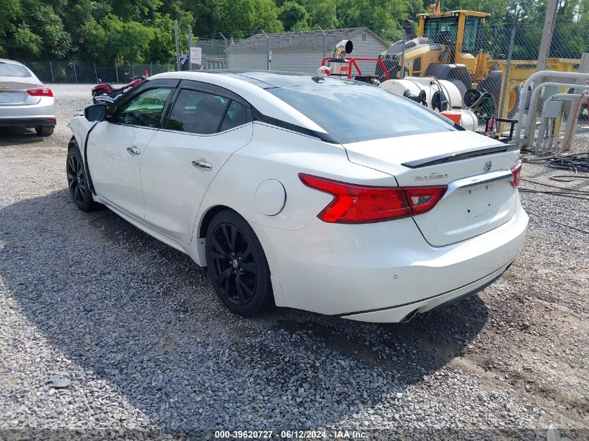 2017 NISSAN MAXIMA 3.5 PLATINUM - 1N4AA6AP3HC436549