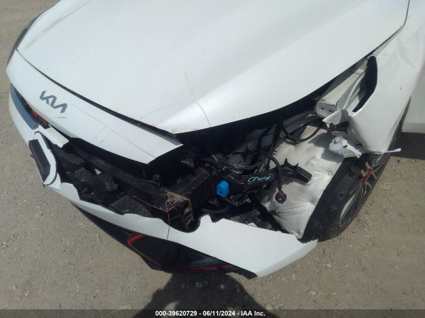 2022 Kia Forte Gt VIN: 3KPF44AC9NE437606 Lot: 39620729