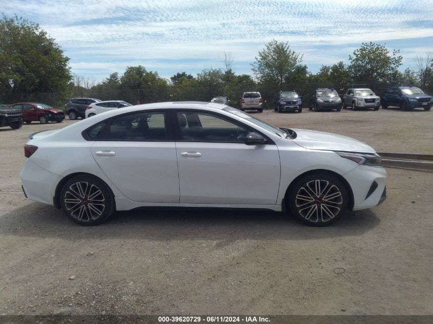 2022 Kia Forte Gt VIN: 3KPF44AC9NE437606 Lot: 39620729