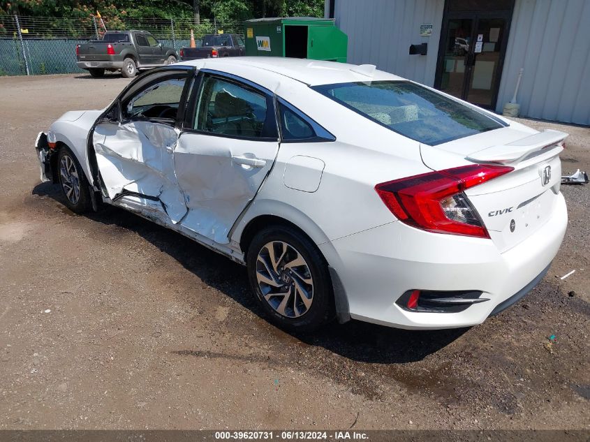 2018 Honda Civic Ex VIN: 2HGFC2F74JH505684 Lot: 39620731