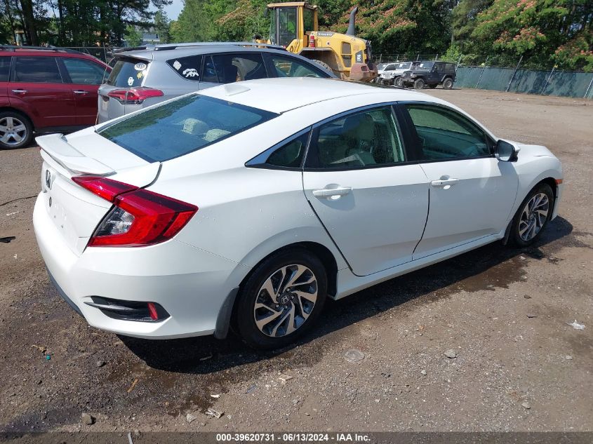 2018 Honda Civic Ex VIN: 2HGFC2F74JH505684 Lot: 39620731