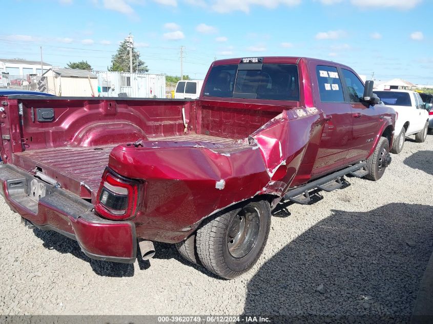 2020 Ram 3500 Laramie VIN: 3C63RRJL6LG291692 Lot: 39620749