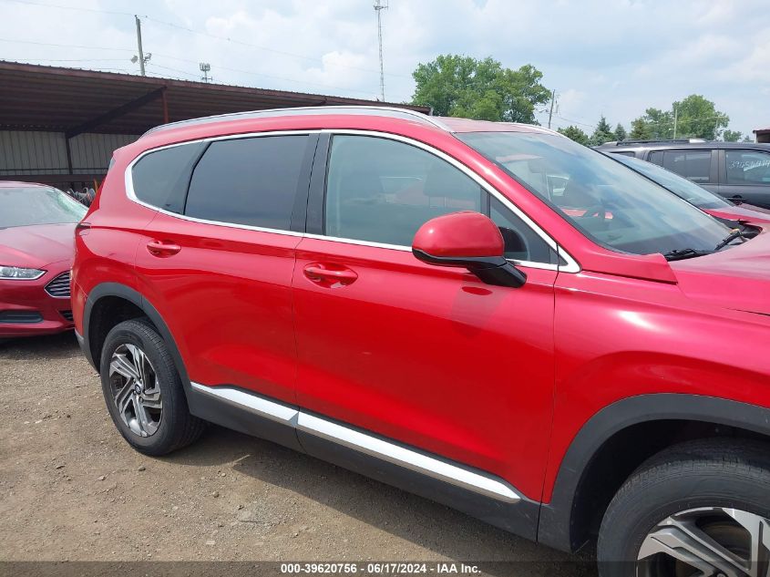 2022 Hyundai Santa Fe Sel VIN: 5NMS2DAJ7NH468686 Lot: 39620756