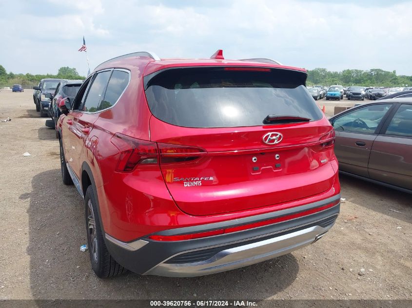 2022 Hyundai Santa Fe Sel VIN: 5NMS2DAJ7NH468686 Lot: 39620756