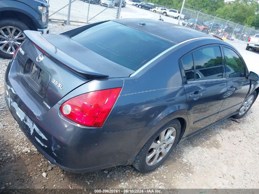 2008 Nissan Maxima 3.5 Sl VIN: 1N4BA41E68C815469 Lot: 39620761