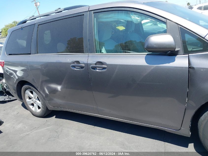 2016 Toyota Sienna Le 8 Passenger VIN: 5TDKK3DCXGS696494 Lot: 39620762