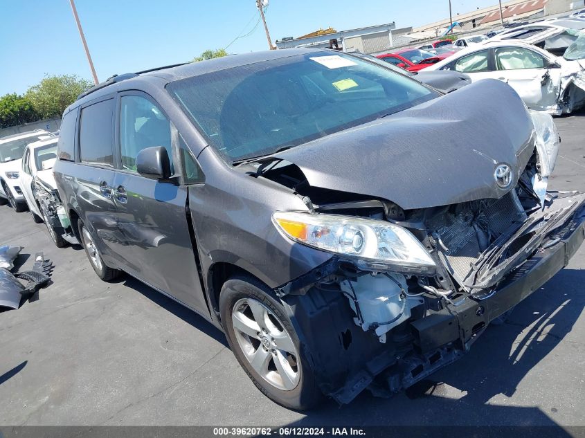 2016 Toyota Sienna Le 8 Passenger VIN: 5TDKK3DCXGS696494 Lot: 39620762