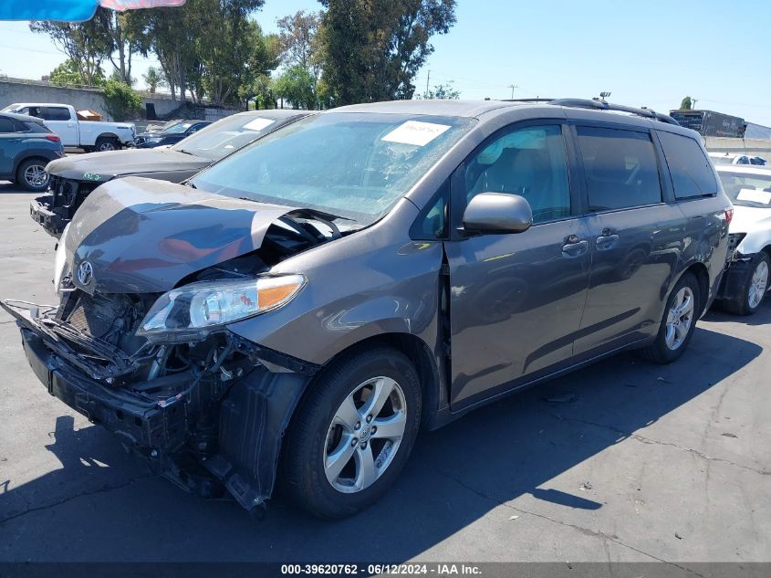 2016 Toyota Sienna Le 8 Passenger VIN: 5TDKK3DCXGS696494 Lot: 39620762