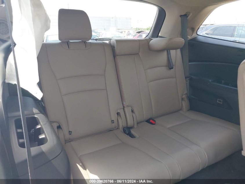 2017 Honda Pilot Elite VIN: 5FNYF6H0XHB101116 Lot: 39620766