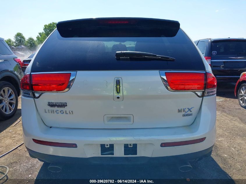 2011 Lincoln Mkx VIN: 2LMDJ8JK3BBJ05808 Lot: 39620782