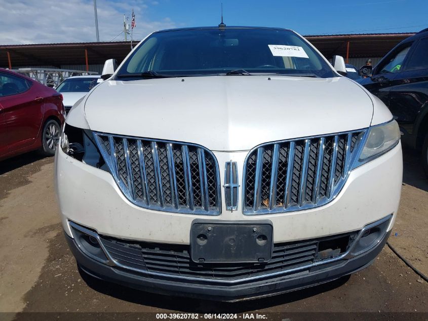 2011 Lincoln Mkx VIN: 2LMDJ8JK3BBJ05808 Lot: 39620782