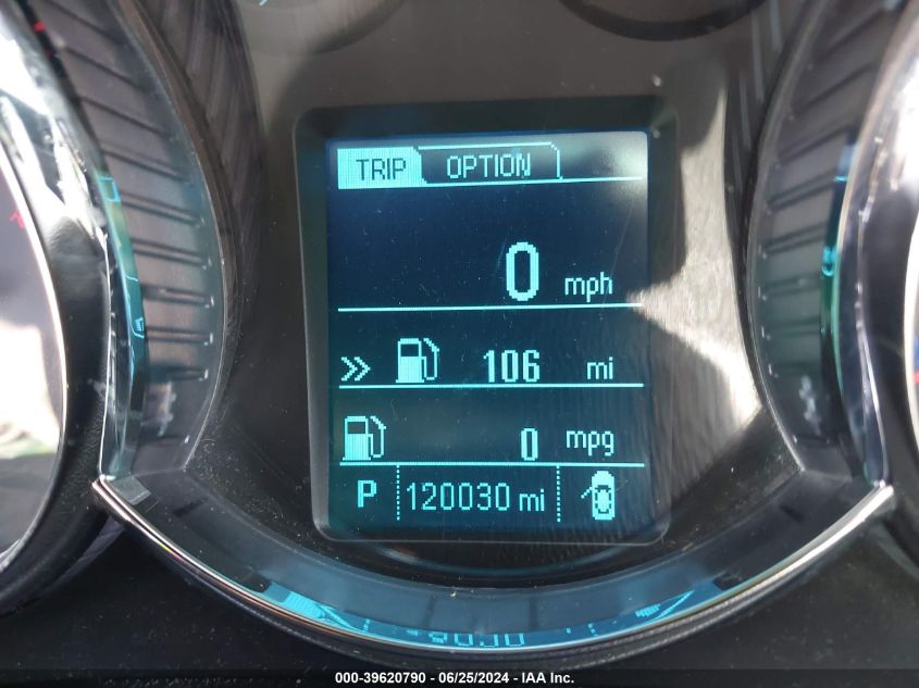 2016 Chevrolet Cruze Limited 1Lt Auto VIN: 1G1PE5SB3G7173517 Lot: 39620790