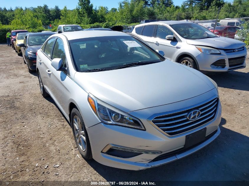 2015 Hyundai Sonata Se VIN: 5NPE24AF6FH205828 Lot: 39620797