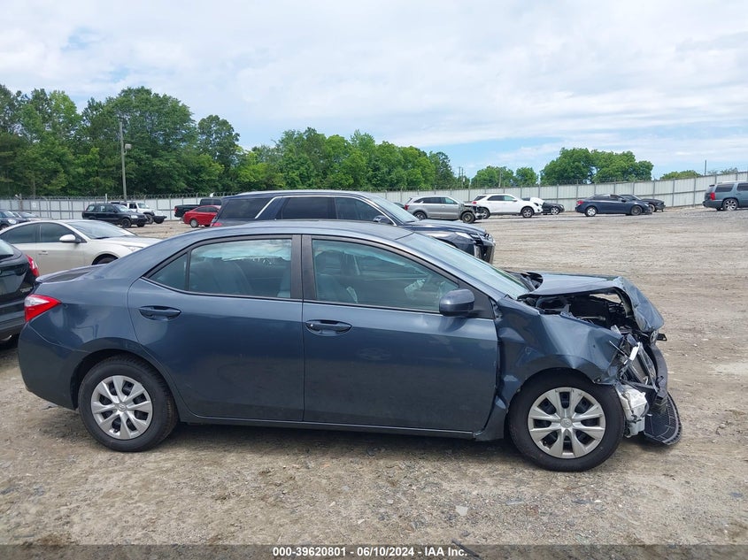 2015 Toyota Corolla L VIN: 2T1BURHE2FC393712 Lot: 39620801