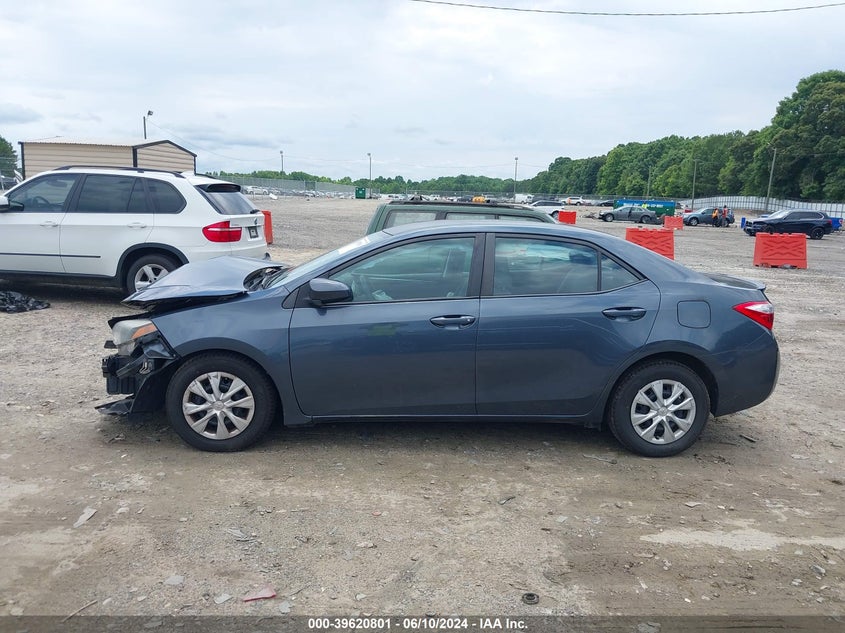 2015 Toyota Corolla L VIN: 2T1BURHE2FC393712 Lot: 39620801
