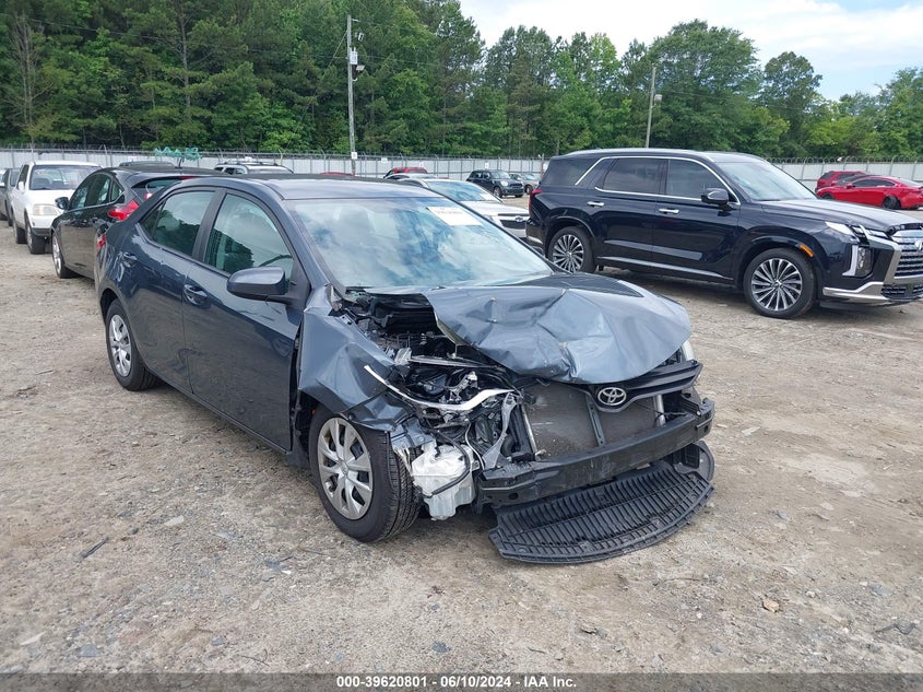 2015 Toyota Corolla L VIN: 2T1BURHE2FC393712 Lot: 39620801