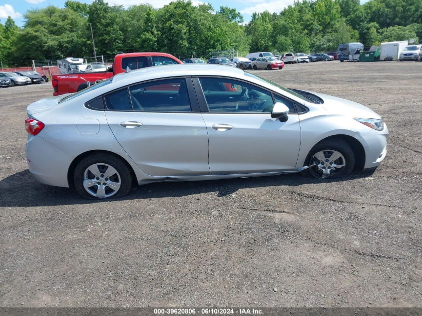 2017 Chevrolet Cruze Ls Auto VIN: 1G1BC5SM9H7123031 Lot: 39620806