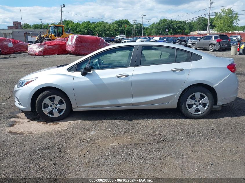 2017 Chevrolet Cruze Ls Auto VIN: 1G1BC5SM9H7123031 Lot: 39620806