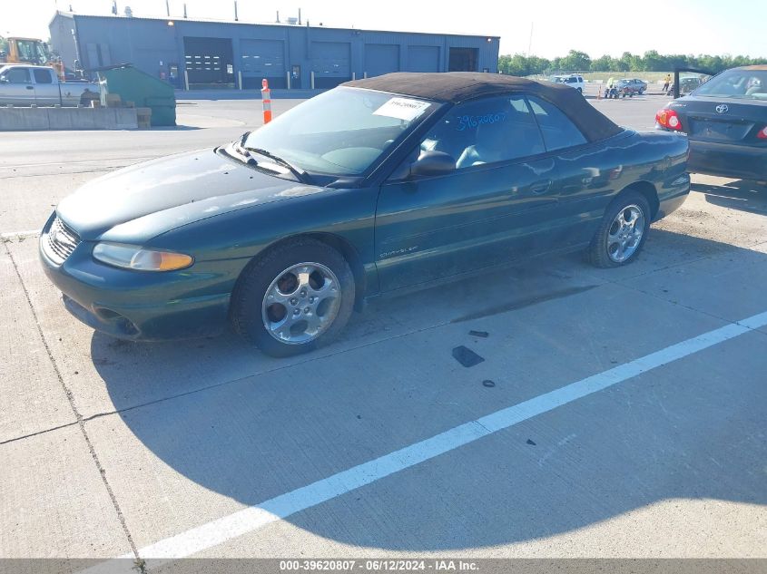 1999 Chrysler Sebring Jxi VIN: 3C3EL55H1XT203862 Lot: 39620807