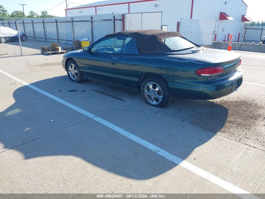 1999 Chrysler Sebring Jxi VIN: 3C3EL55H1XT203862 Lot: 39620807