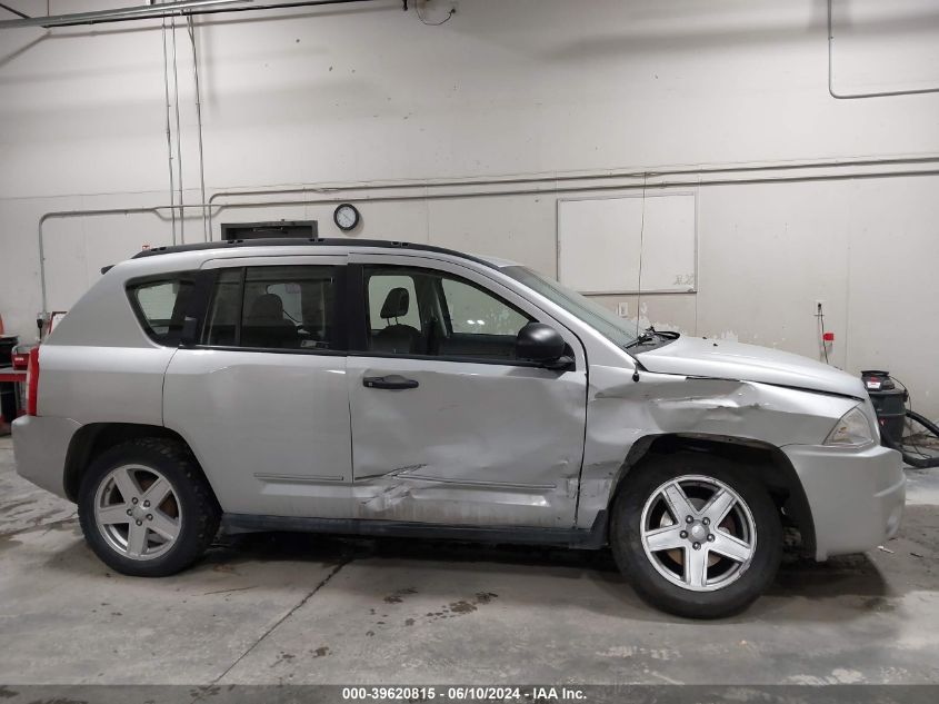 2008 Jeep Compass Sport VIN: 1J8FT47W78D785715 Lot: 39620815