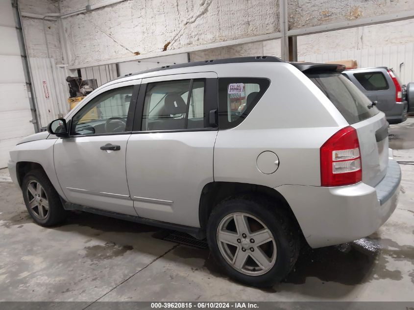 2008 Jeep Compass Sport VIN: 1J8FT47W78D785715 Lot: 39620815
