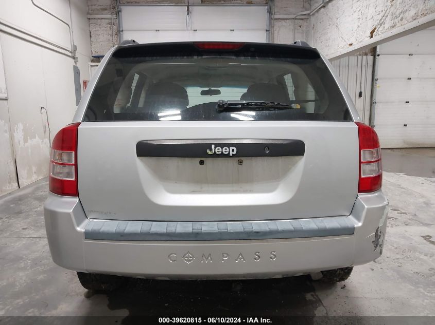 2008 Jeep Compass Sport VIN: 1J8FT47W78D785715 Lot: 39620815