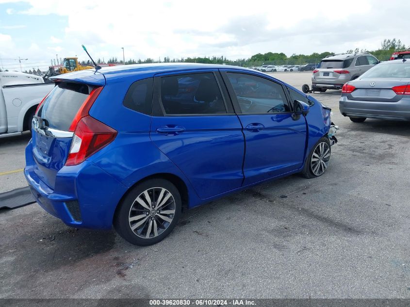 2015 Honda Fit Ex/Ex-L VIN: 3HGGK5H86FM755760 Lot: 39620830