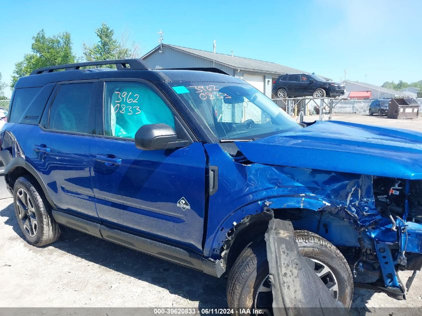 2024 Ford Bronco Sport Outer Banks VIN: 3FMCR9C67RRE24081 Lot: 39620833