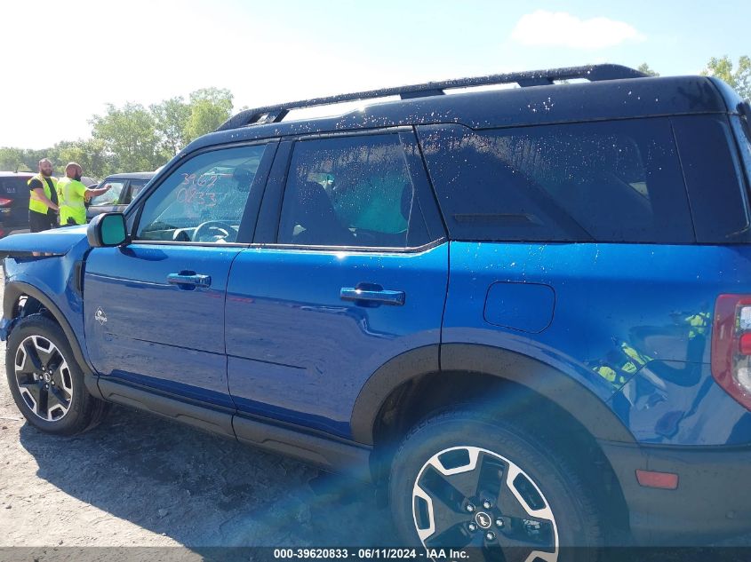 2024 Ford Bronco Sport Outer Banks VIN: 3FMCR9C67RRE24081 Lot: 39620833