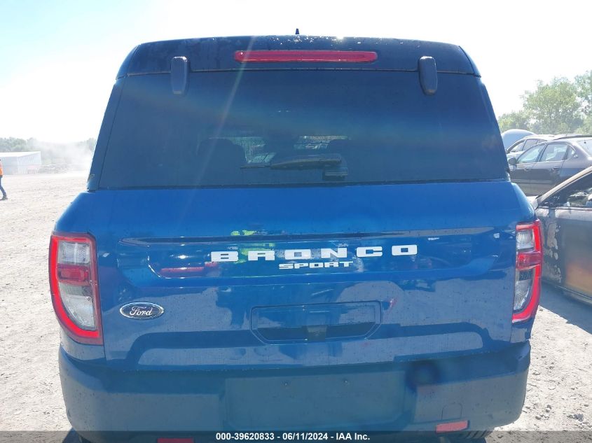 2024 Ford Bronco Sport Outer Banks VIN: 3FMCR9C67RRE24081 Lot: 39620833