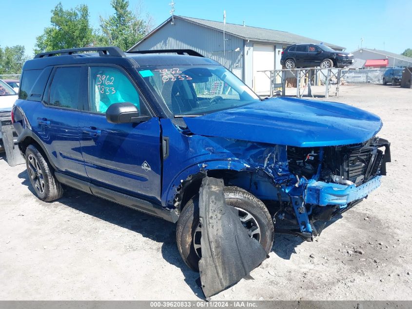 2024 Ford Bronco Sport Outer Banks VIN: 3FMCR9C67RRE24081 Lot: 39620833
